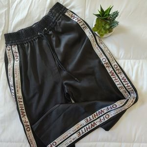 OFF-WHITE SILKY PANTS